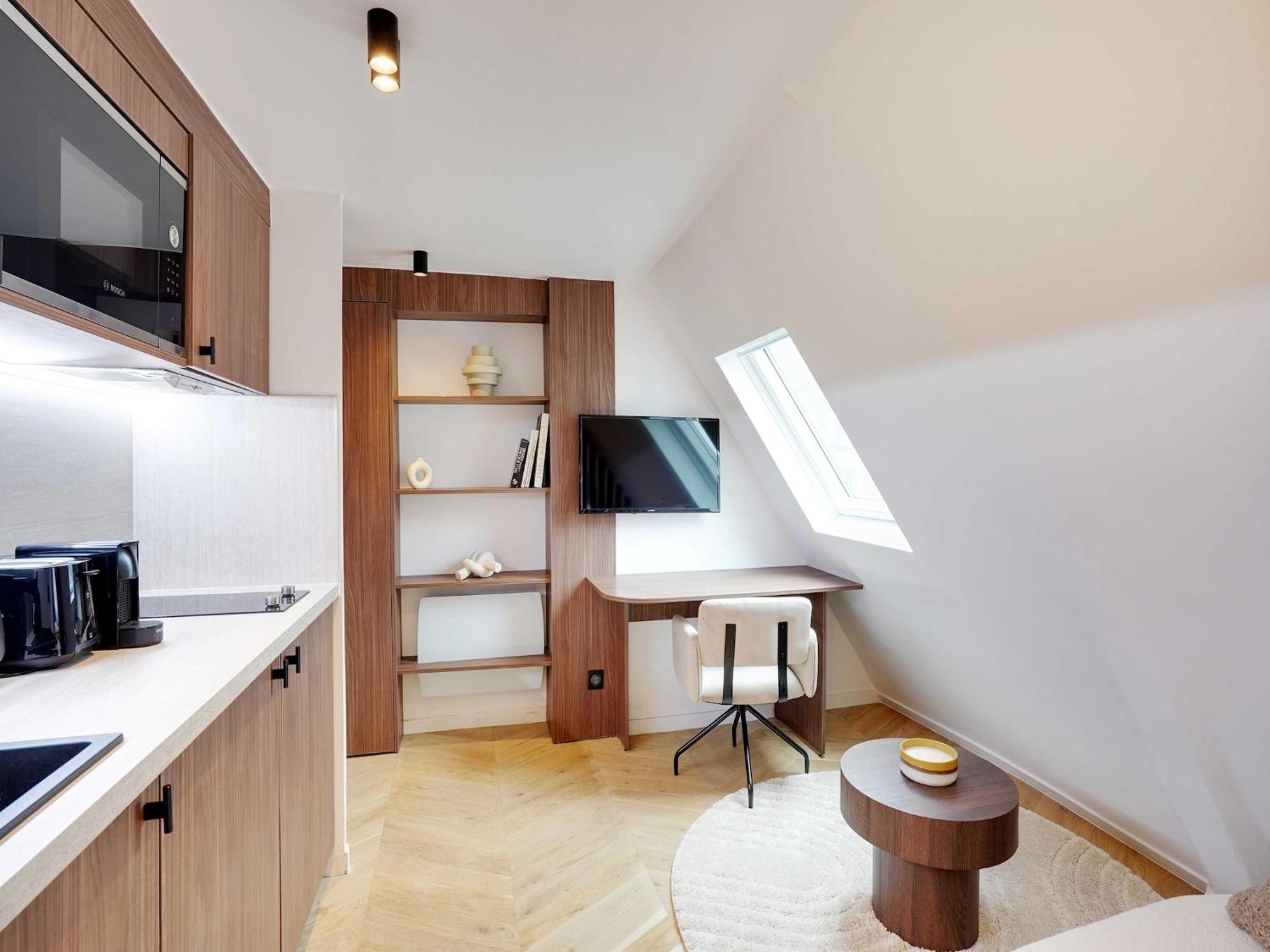 Ferienhaus Cosy And Modern - 2p - Saint Lazare 8eme Paris